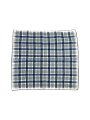 Blue Plaid Handkerchief