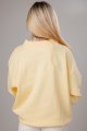 Charleston Graphic Yellow Mockneck Sweatshirt