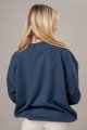 Charleston Navy Mockneck Sweatshirt
