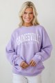 Lavender Gainesville Georgia Sweatshirt
