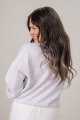 Savannah Heather Grey Relaxed Pullover