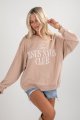 Taupe The Jesus Saves Club Sweatshirt