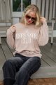 Taupe The Jesus Saves Club Sweatshirt