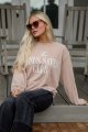 Taupe The Jesus Saves Club Sweatshirt