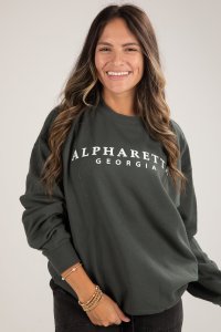 Hunter Green Alpharetta Georgia Sweatshirt