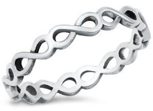 Infinity Band Ring