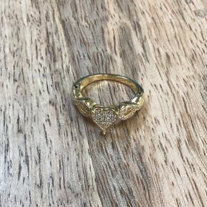 Infinity Gold Hearts